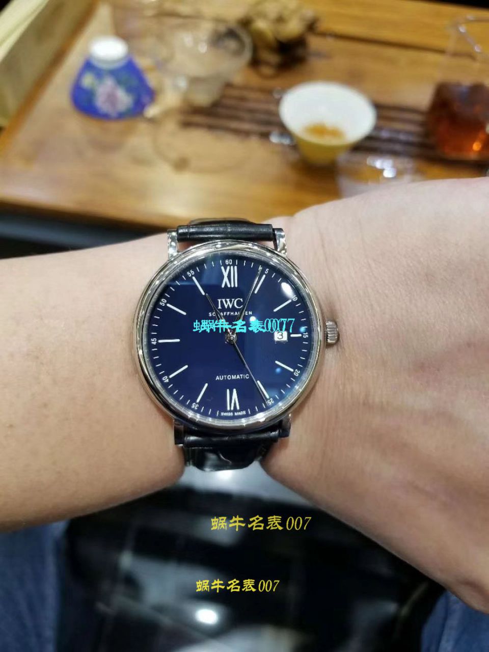 IWC万国表柏涛菲诺系列IW356501腕表  专柜原单  渠道出口订单！原封！缺个经销商印章就是正品！ / WG195