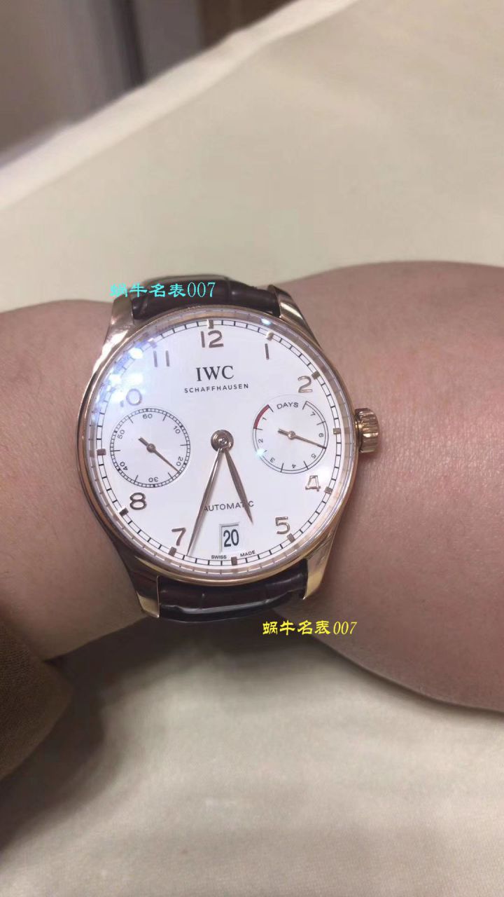 IWC万国表葡萄牙系列IW500705腕表(新款葡7)  ZF厂万国葡七手表V5版本   / WG256KH