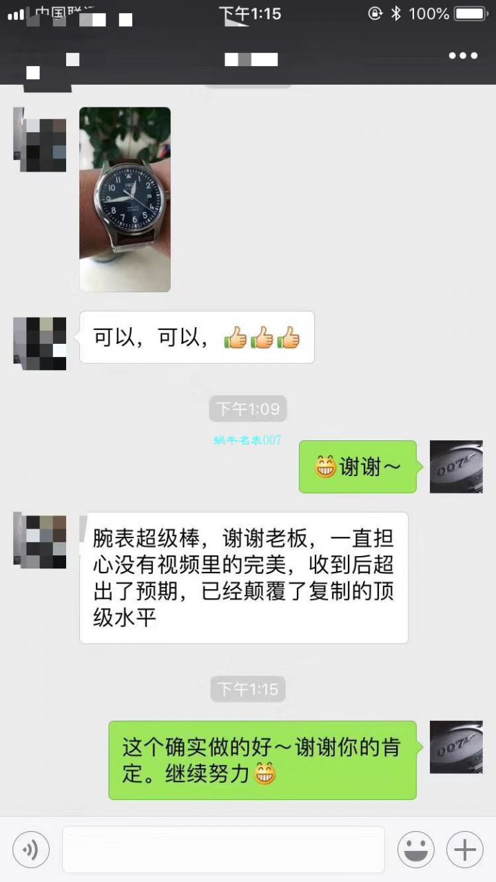 IWC万国表飞行员马克十八系列IW327002腕表  V7高 / WG190