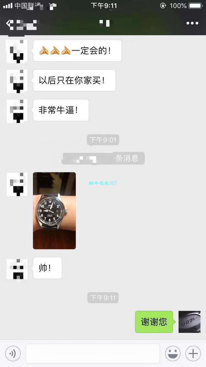 IWC万国表飞行员马克十八系列IW327001腕表  V7   / WG191