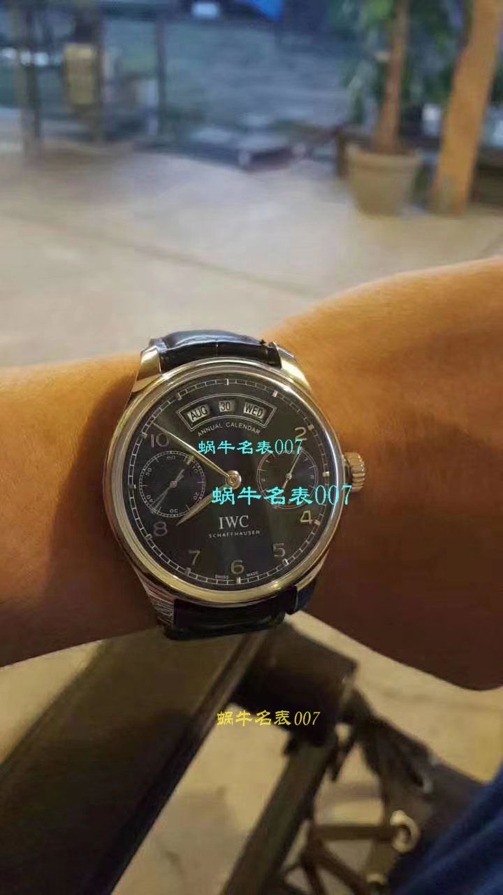   YL厂万国葡萄牙年历腕表系列IW503501万国年历腕表 / WG305