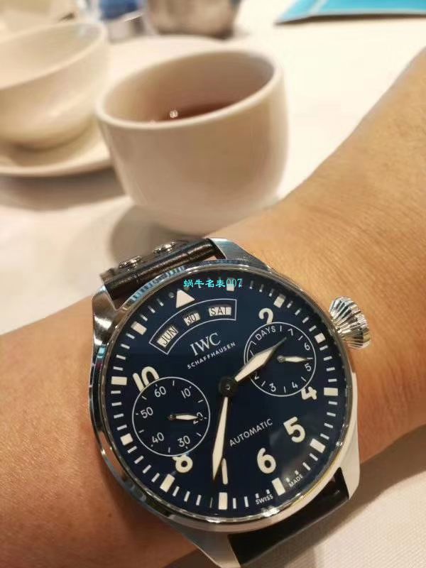 视频评测YL厂万国 表  IWC万国表飞行员IW502703腕表(大型飞行员年历腕表“小王子”特别版) / WG376