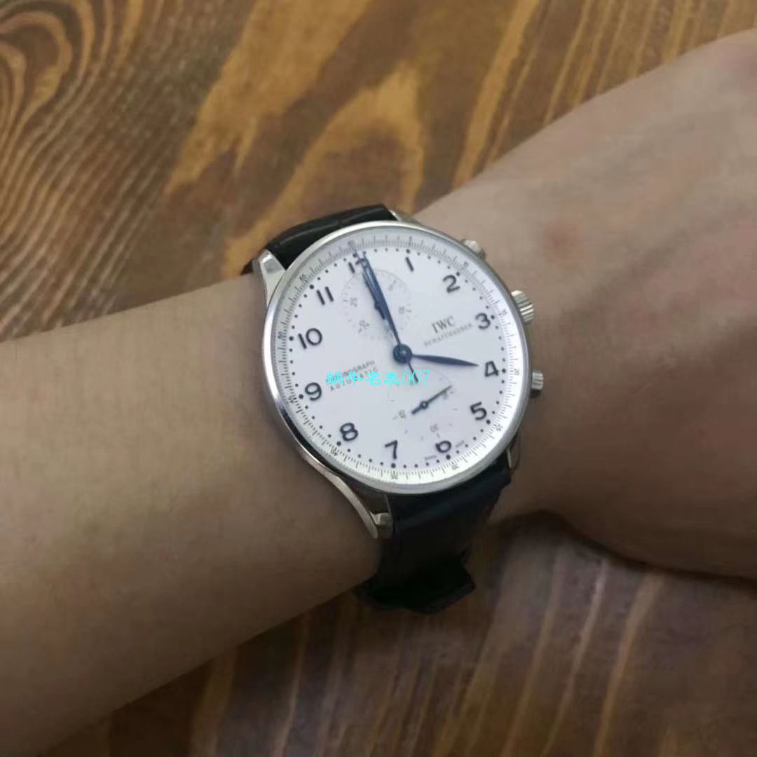 视频评测IWC万国表葡萄牙系列IW371491腕表  YL厂V7版本万国葡计   / WG315MM