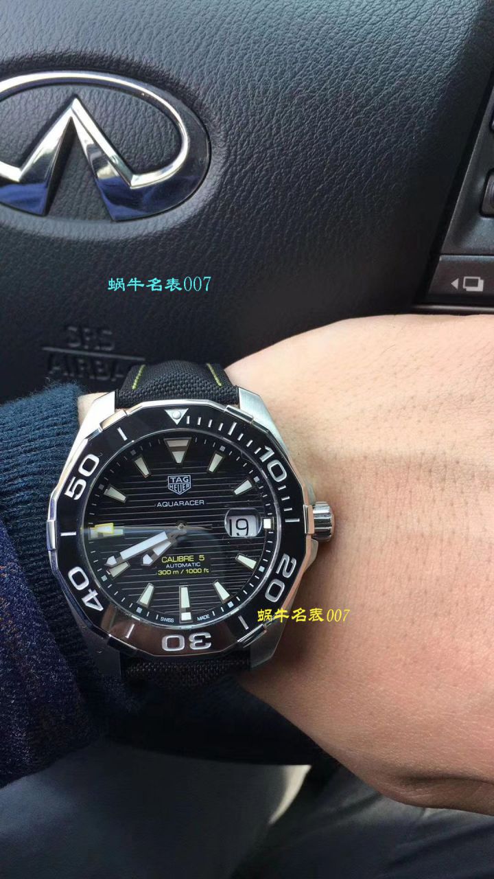 视频评测原单牛货  泰格豪雅竞潜系列WAY201B.BA0927腕表，WAY201A.BA0927双面 / TG053MM