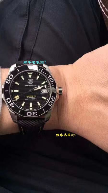   原单正品、专柜验货  李易峰同款泰格豪雅竞潜300M腕表系列系列WAY201A.FT6069腕表 / TG057