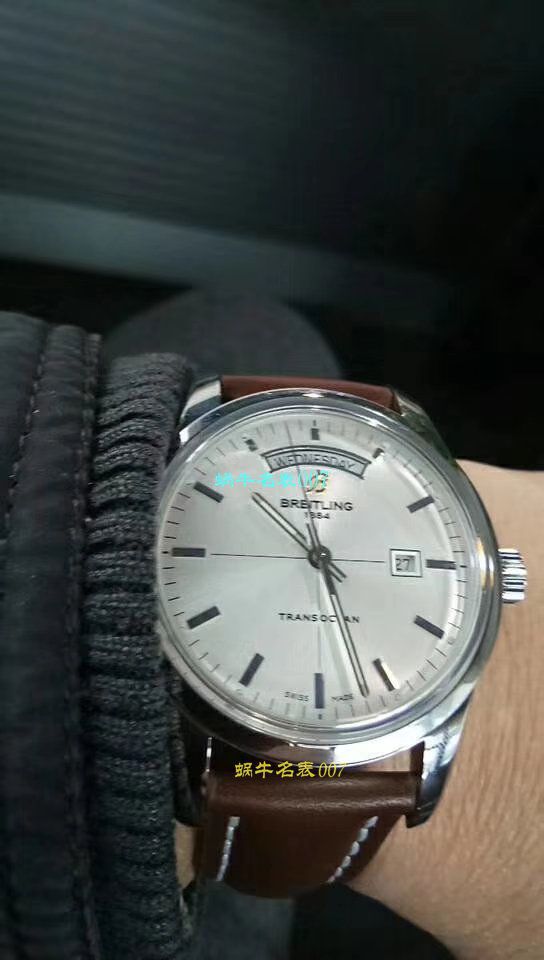 视频评测百年灵越洋系列A4531012|G751|437X|A20BA.1腕表  七星推荐‼️ V7出品 百年灵Transocean Day & Date   / BL096