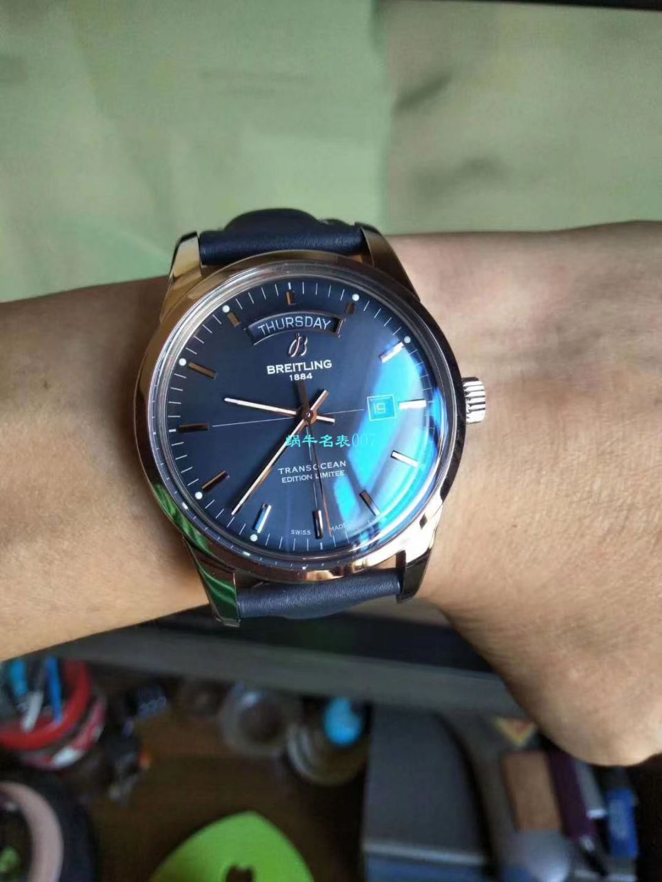 百年灵越洋系列A4531012/BB69/435X/A20BA.1腕表    V7出品、良心大作、七星推荐   / BL097