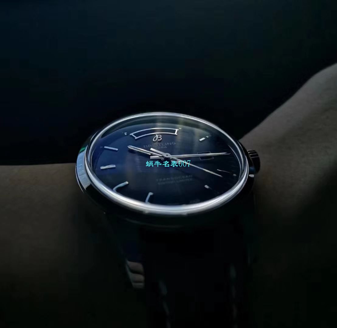 视频评测表和正品表的区别  V7出品百年灵越洋系列星期日历款超级副本 / BL100