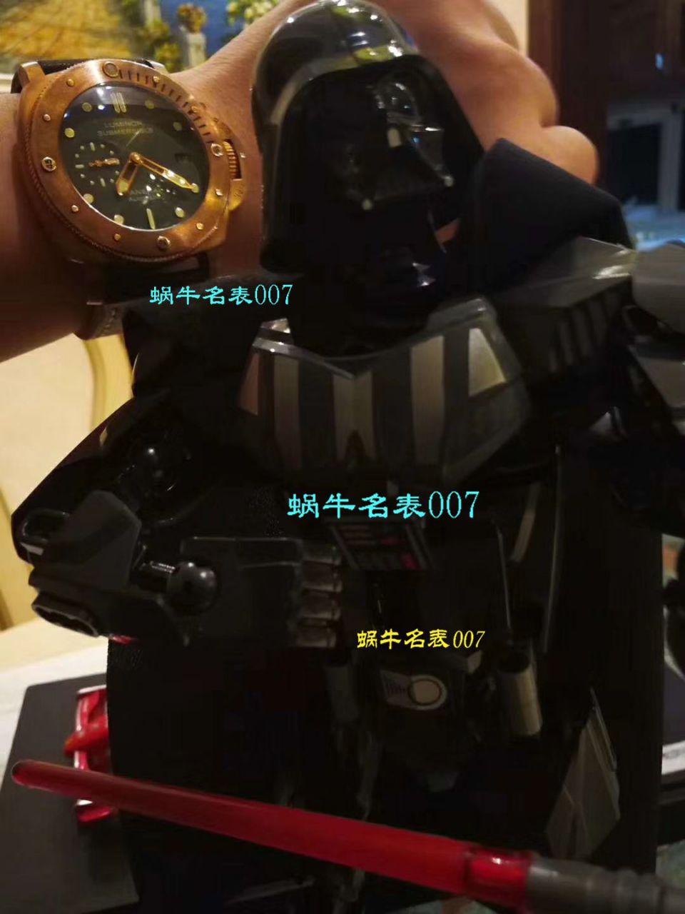 沛纳海特别版腕表系列PAM 00382腕表  VS  VS沛纳海 Pam382 升级V2版本青铜战士史泰龙电影同款 / VS00382