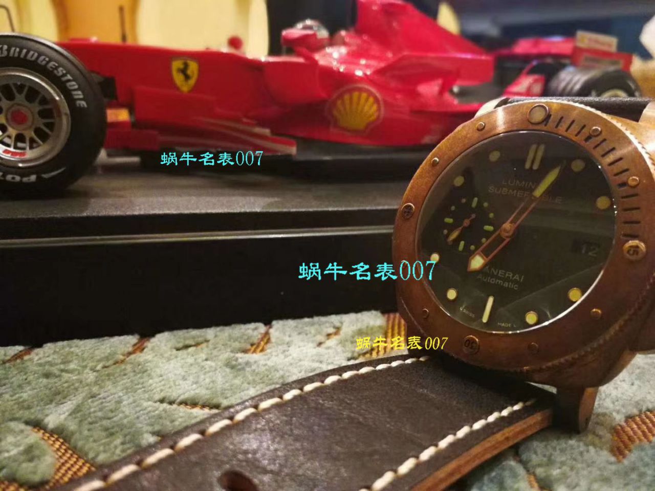 沛纳海特别版腕表系列PAM 00382腕表  VS  VS沛纳海 Pam382 升级V2版本青铜战士史泰龙电影同款 / VS00382