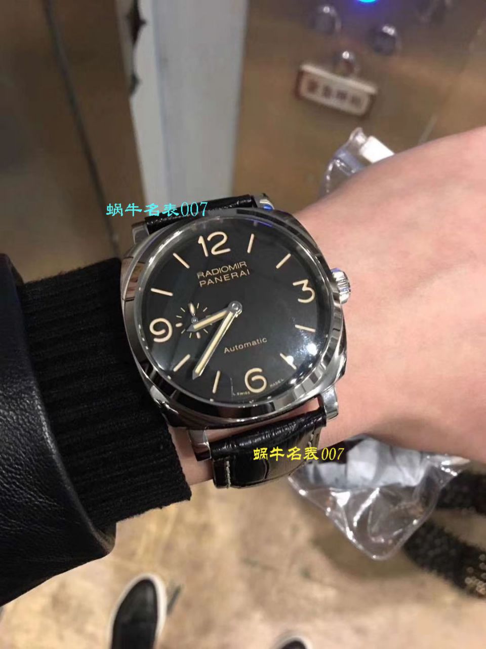 视频评测SF厂沛纳海LUMINOR 1950系列珍珠陀PAM00572男表 / SFPAMBF00572