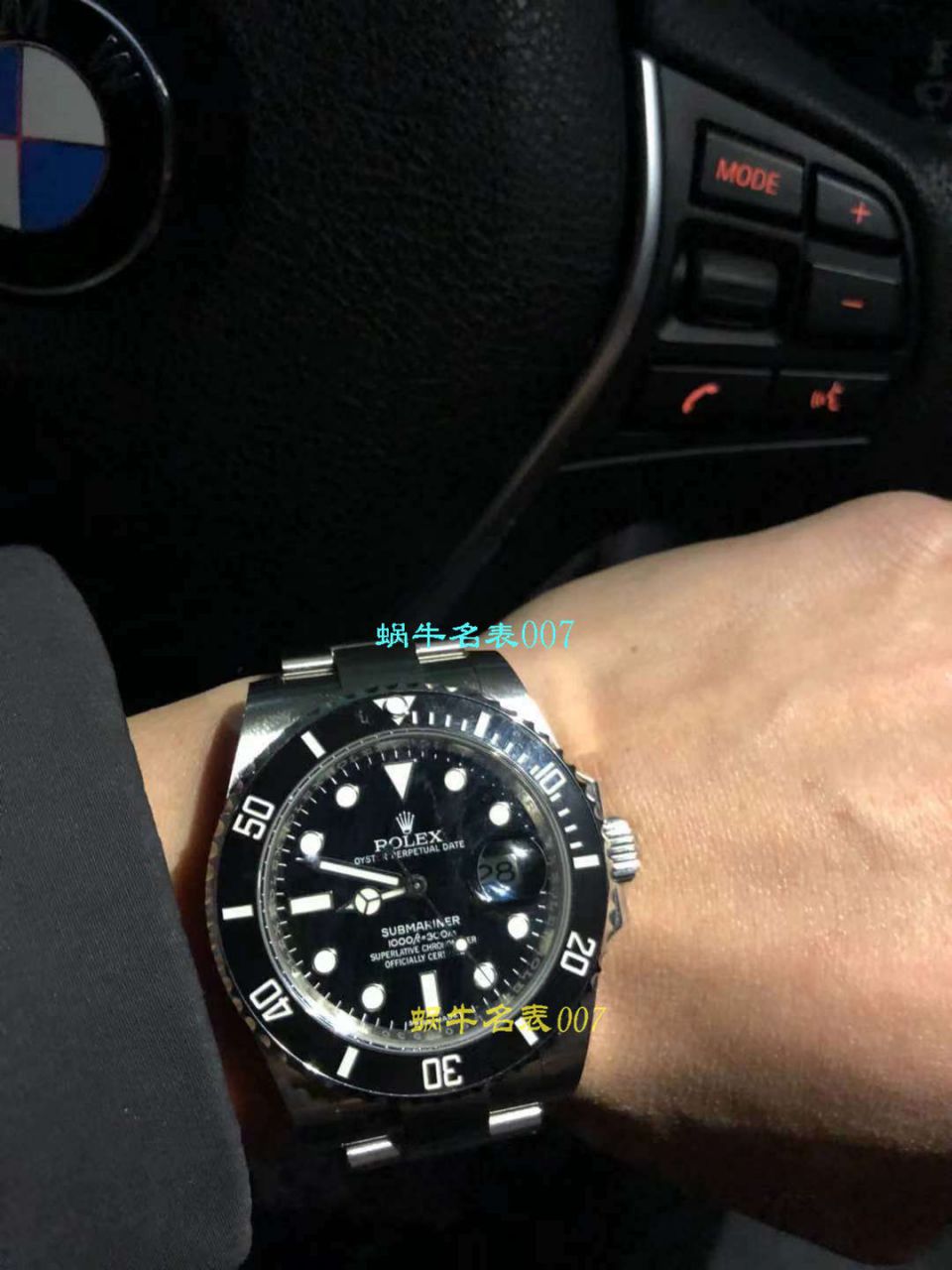   哪里能买到好的瑞士表视频评测NOOB厂迄今为止最强ROLEX绿水鬼～V9版本黑水鬼 / FK07