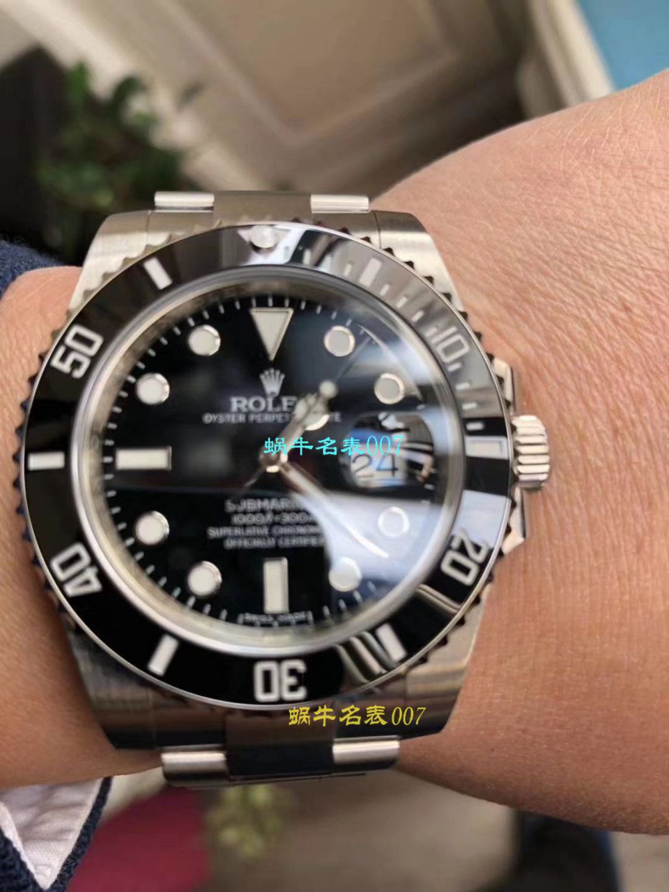   哪里能买到好的瑞士表视频评测NOOB厂迄今为止最强ROLEX绿水鬼～V9版本黑水鬼 / FK07