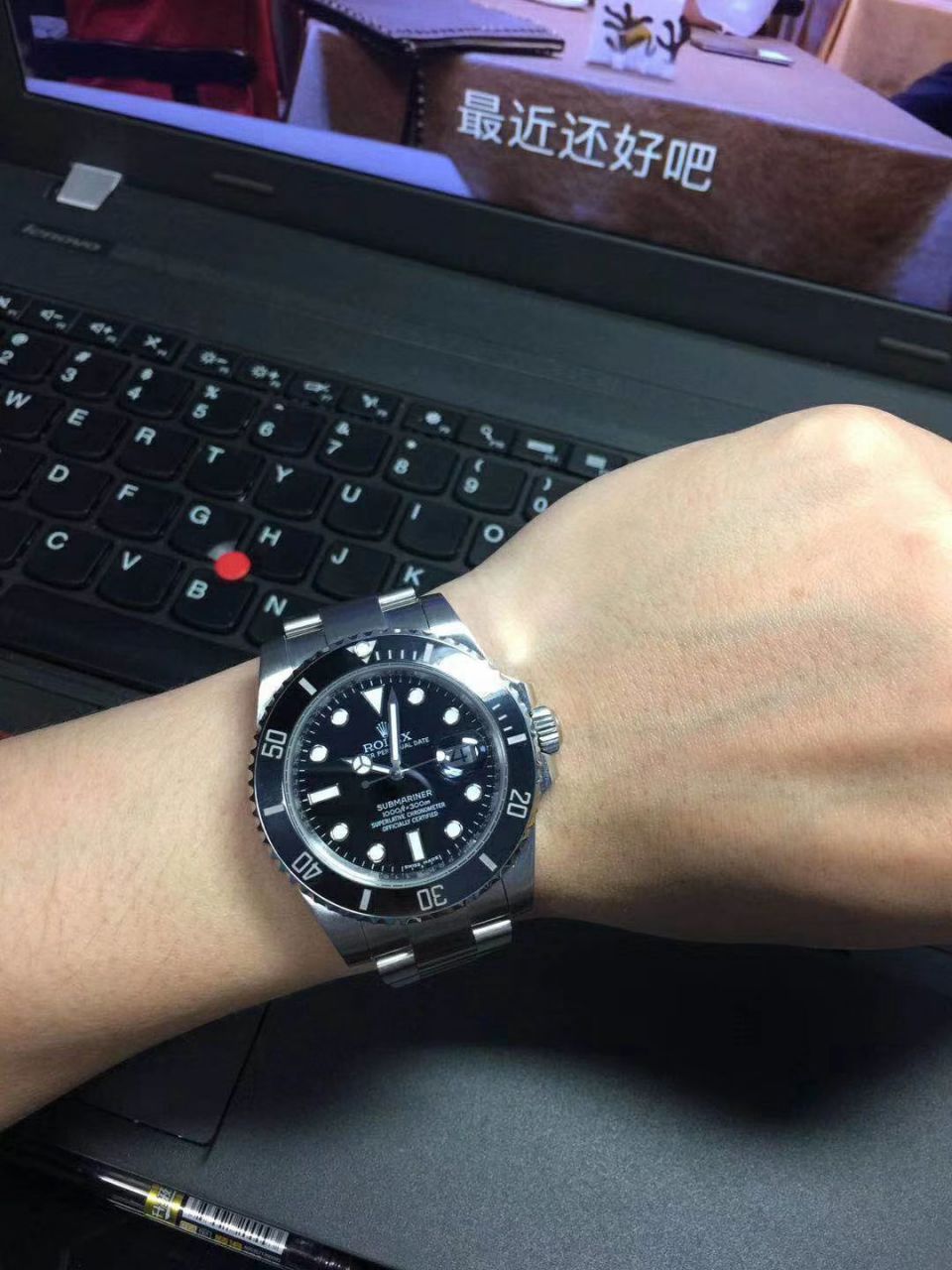   NOOB厂V9版本  劳力士潜航者型系列116610LV-97200 绿盘腕表  劳力士绿水鬼  、劳力士潜航者型系列116610LN-97200 黑盘腕表(黑水鬼) / R295