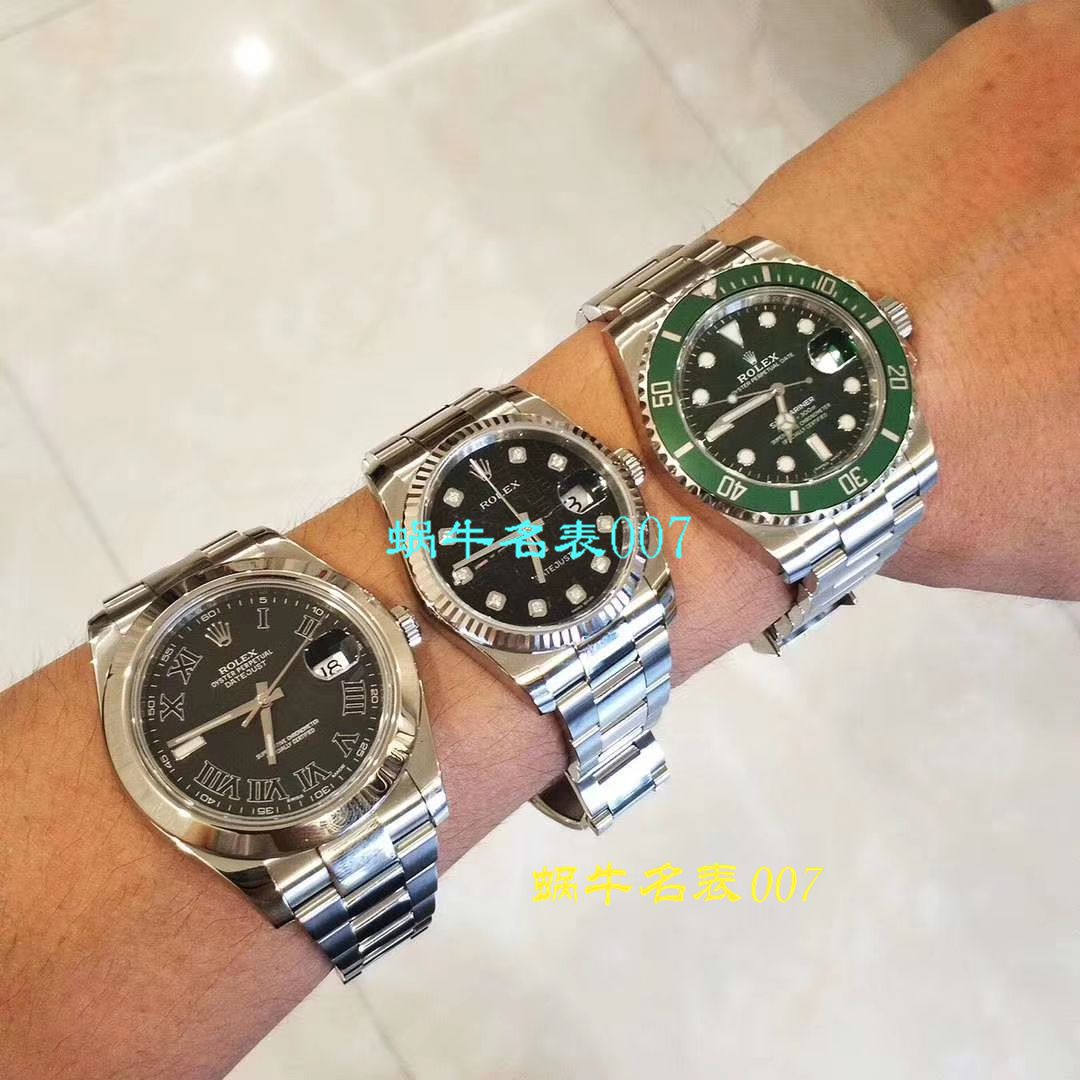   哪里能买到好的瑞士表视频评测NOOB厂迄今为止最强ROLEX绿水鬼～V9版本黑水鬼 / FK07