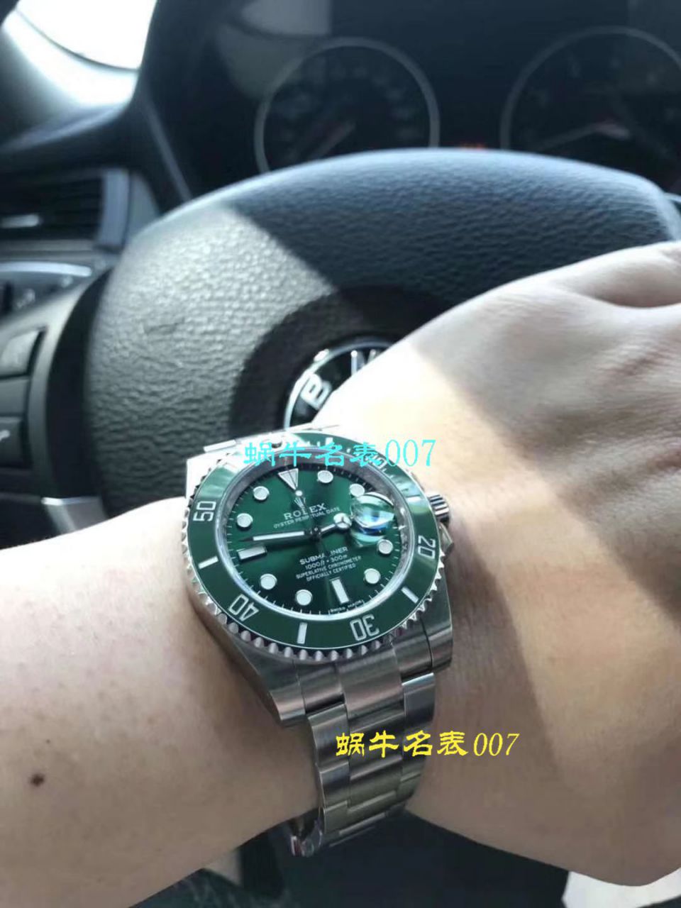   哪里能买到好的瑞士表视频评测NOOB厂迄今为止最强ROLEX绿水鬼～V9版本黑水鬼 / FK07