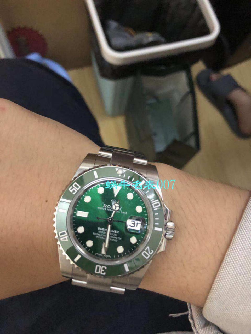   哪里能买到好的瑞士表视频评测NOOB厂迄今为止最强ROLEX绿水鬼～V9版本黑水鬼 / FK07