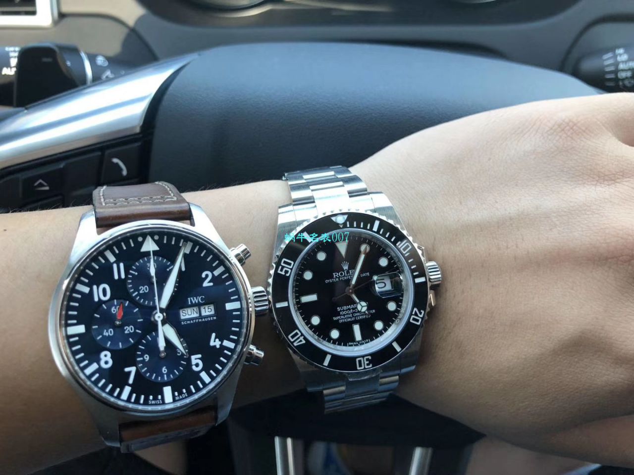   NOOB厂V9版本904L不锈钢版本  劳力士潜航者型116610LV-97200 绿盘腕表(绿水鬼)、116610LN-97200 《黑水鬼》 / RCB199
