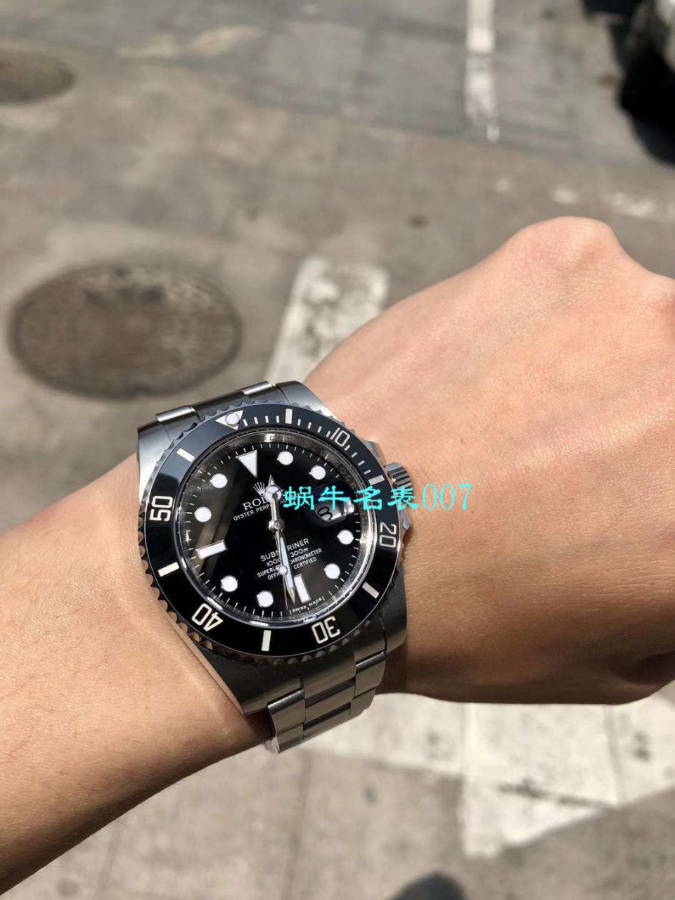   哪里能买到好的瑞士表视频评测NOOB厂迄今为止最强ROLEX绿水鬼～V9版本黑水鬼 / FK07