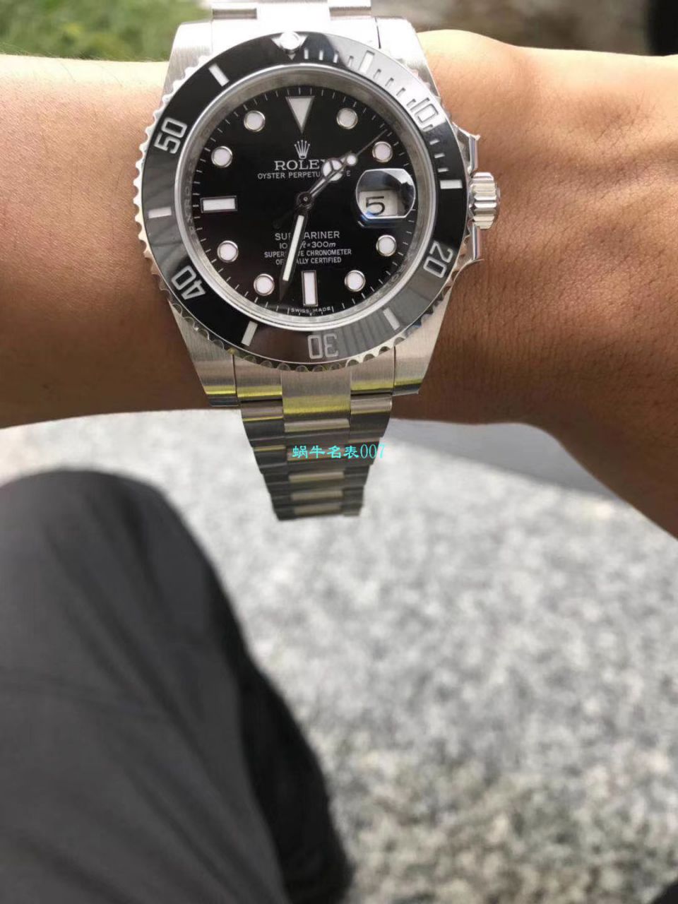   哪里能买到好的瑞士表视频评测NOOB厂迄今为止最强ROLEX绿水鬼～V9版本黑水鬼 / FK07