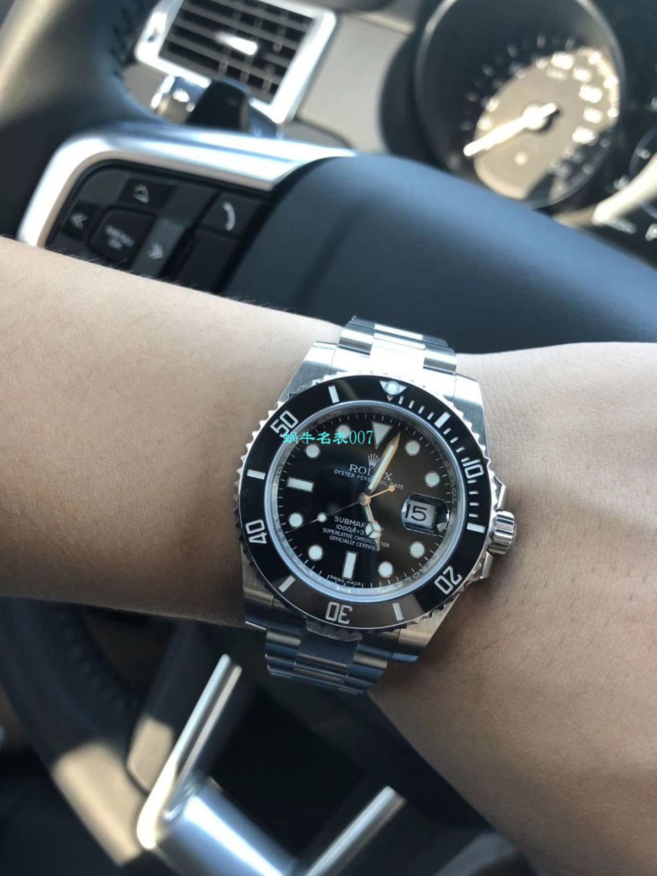   哪里能买到好的瑞士表视频评测NOOB厂迄今为止最强ROLEX绿水鬼～V9版本黑水鬼 / FK07