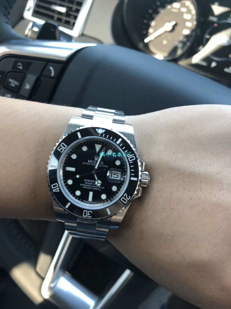   哪里能买到好的瑞士表视频评测NOOB厂迄今为止最强ROLEX绿水鬼～V9版本黑水鬼 / FK07