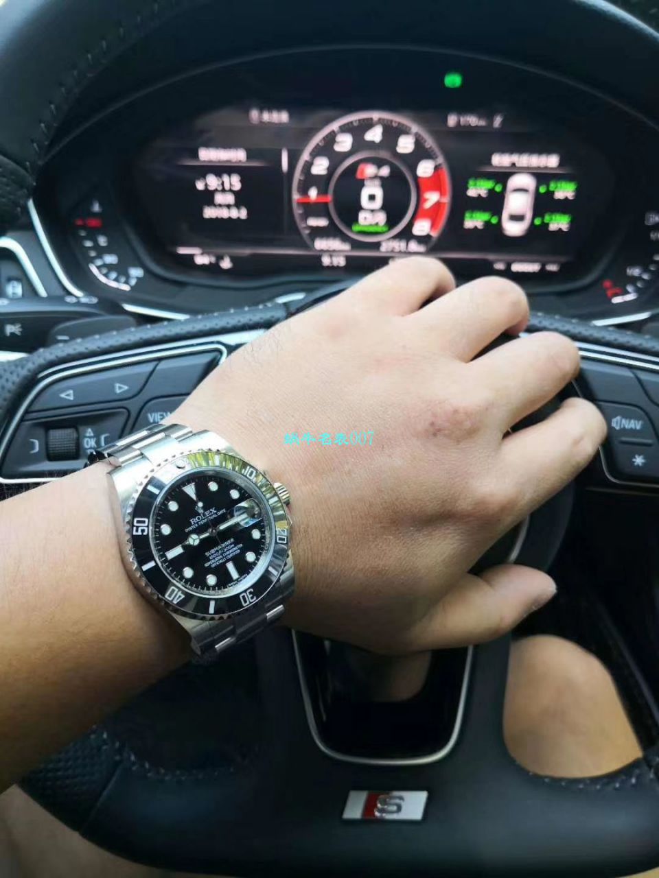   哪里能买到好的瑞士表视频评测NOOB厂迄今为止最强ROLEX绿水鬼～V9版本黑水鬼 / FK07