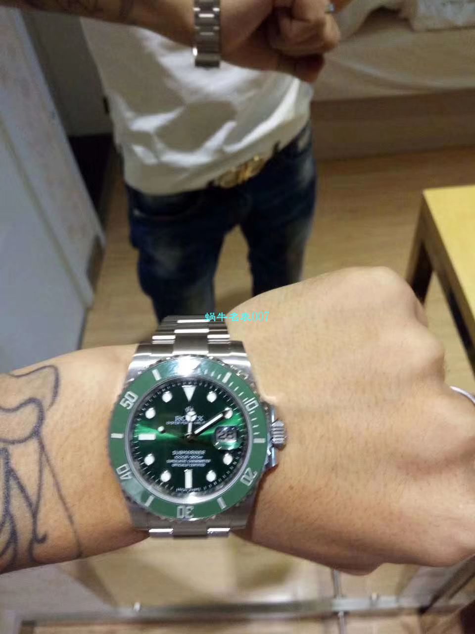   哪里能买到好的瑞士表视频评测NOOB厂迄今为止最强ROLEX绿水鬼～V9版本黑水鬼 / FK07