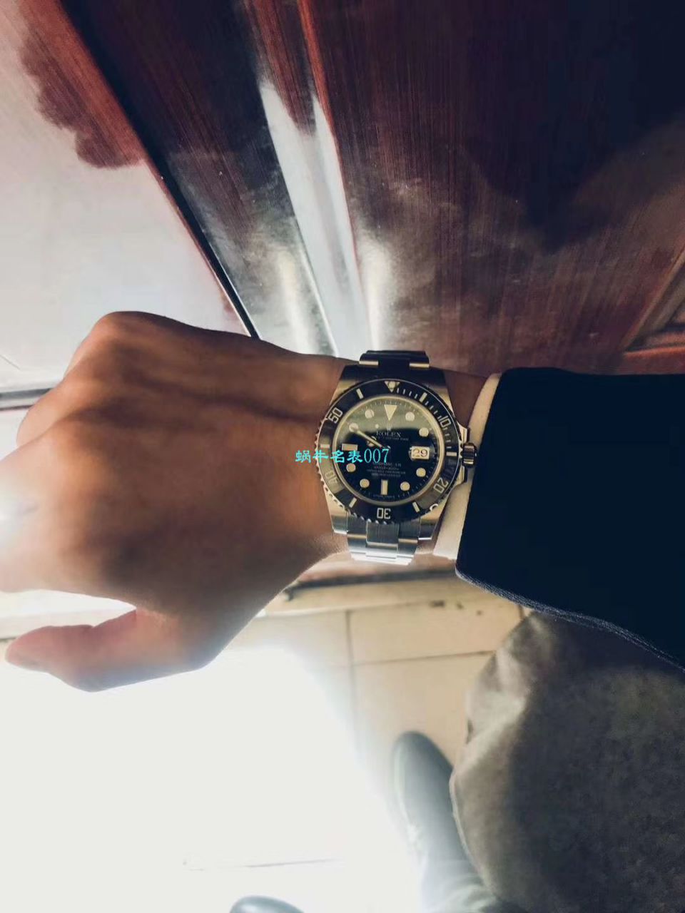   哪里能买到好的瑞士表视频评测NOOB厂迄今为止最强ROLEX绿水鬼～V9版本黑水鬼 / FK07