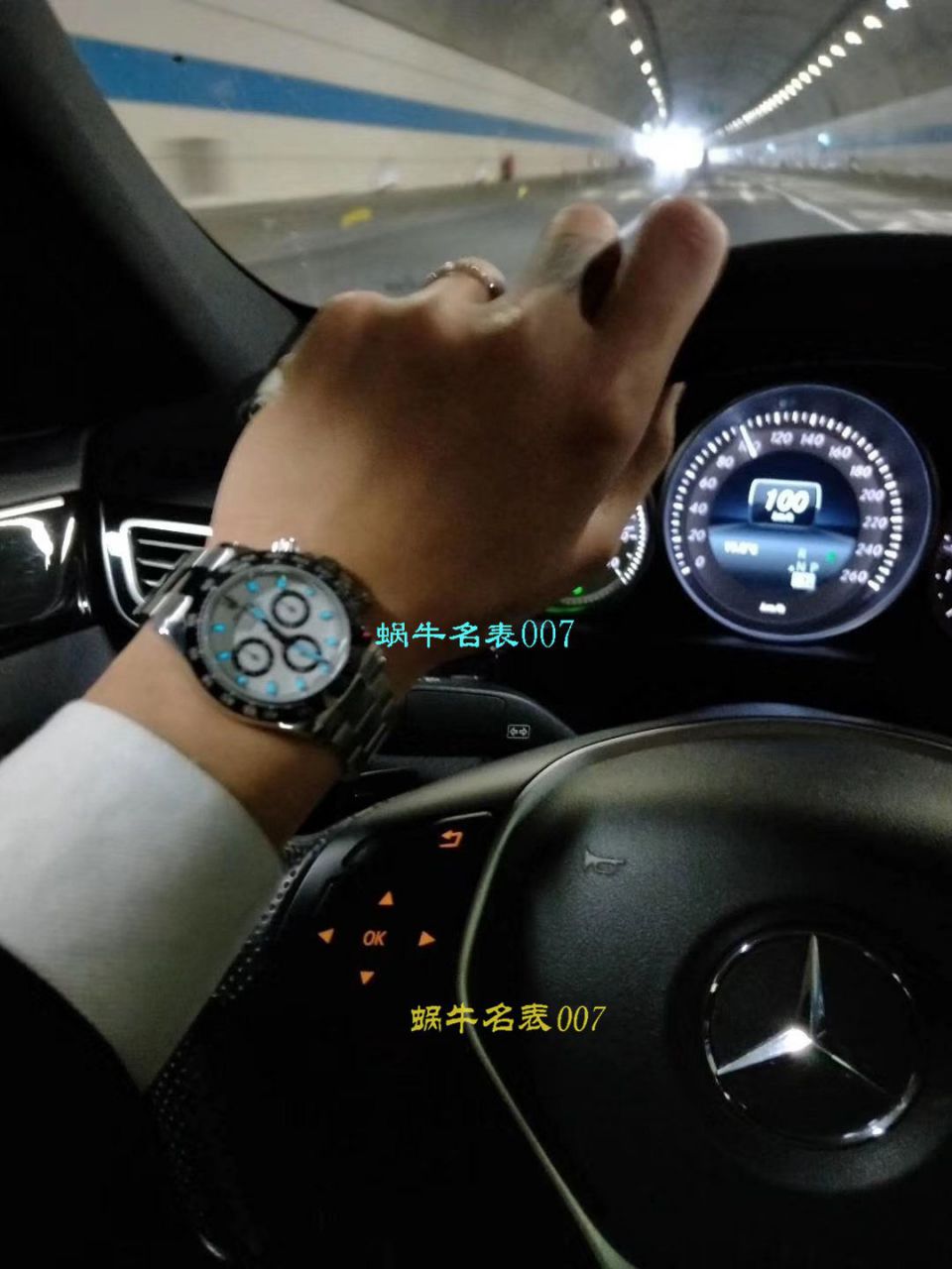   N厂最新神作～原装结构4130迪通拿  劳力士宇宙计型迪通拿最好116520-78590 黑盘腕表(黑钢迪) / R216