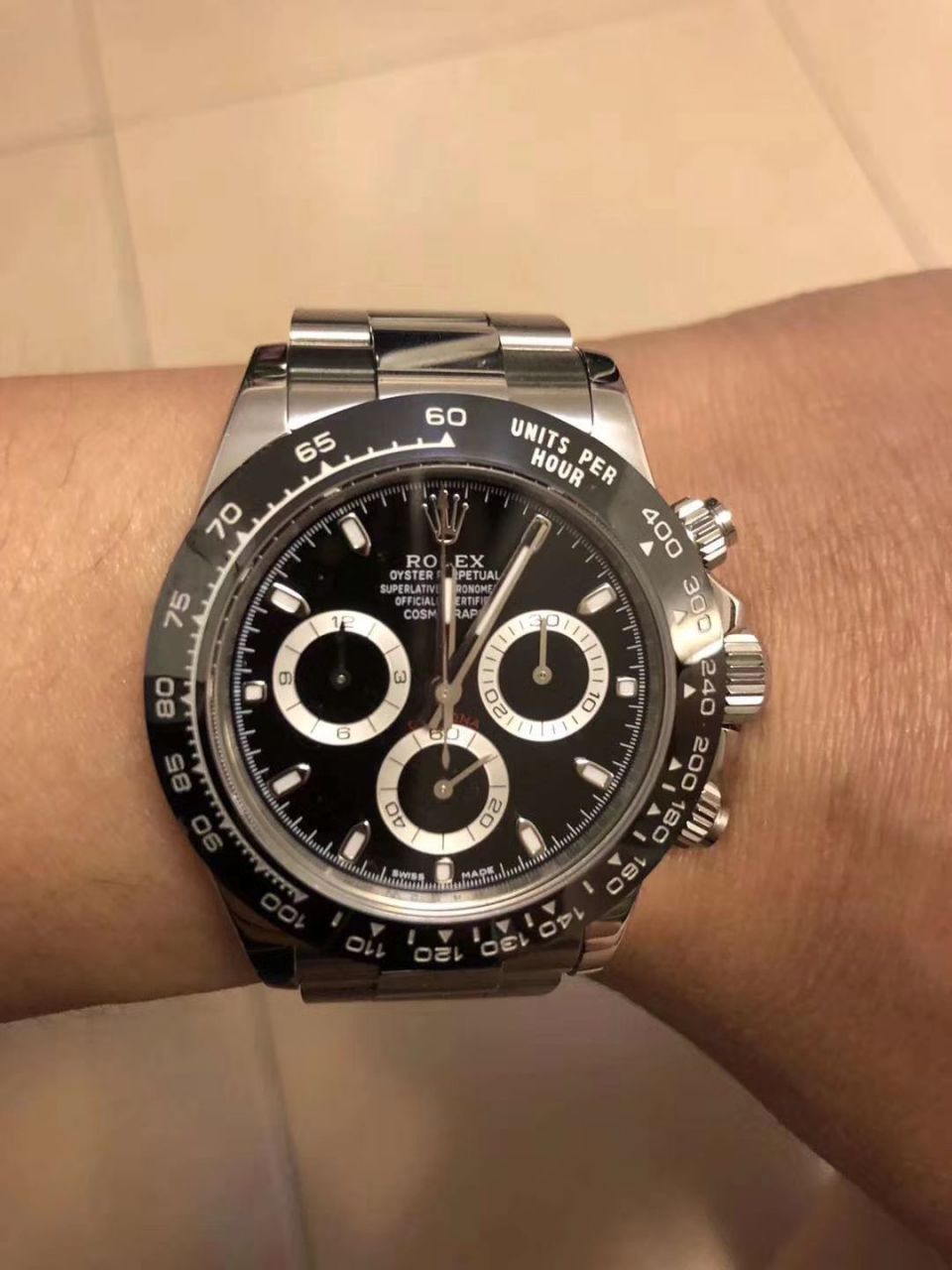ROLEX劳力士宇宙计型迪通拿系列116500LN-78590腕表  N厂N厂神作～904钢原装结构4130迪通拿 / R297