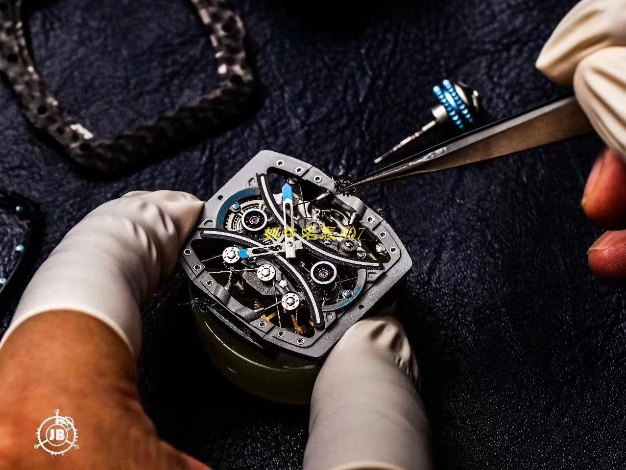   JB厂理查德米勒  Richard Mille男士系列RM 53-01 PABLO MAC DONOUGH陀飞轮腕表 / RM 53-01