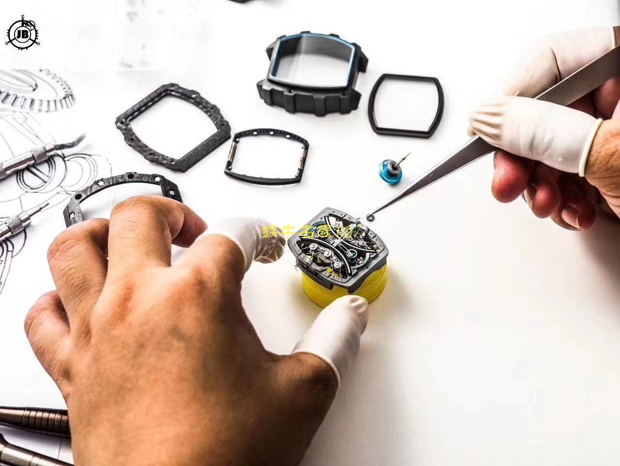   JB厂理查德米勒  Richard Mille男士系列RM 53-01 PABLO MAC DONOUGH陀飞轮腕表 / RM 53-01