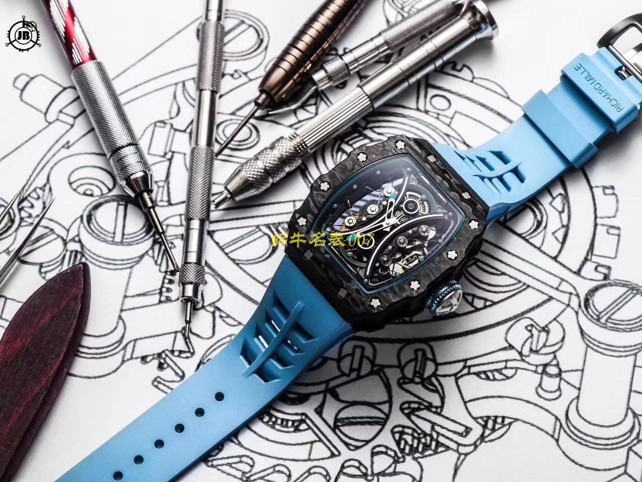   JB厂理查德米勒  Richard Mille男士系列RM 53-01 PABLO MAC DONOUGH陀飞轮腕表 / RM 53-01