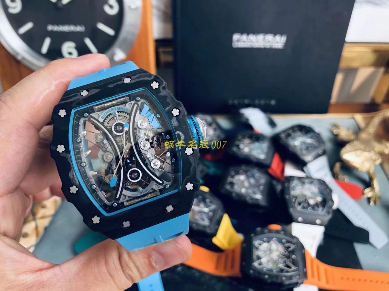   JB厂理查德米勒  Richard Mille男士系列RM 53-01 PABLO MAC DONOUGH陀飞轮腕表 / RM 53-01