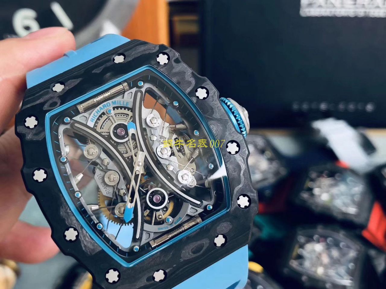   JB厂理查德米勒  Richard Mille男士系列RM 53-01 PABLO MAC DONOUGH陀飞轮腕表 / RM 53-01