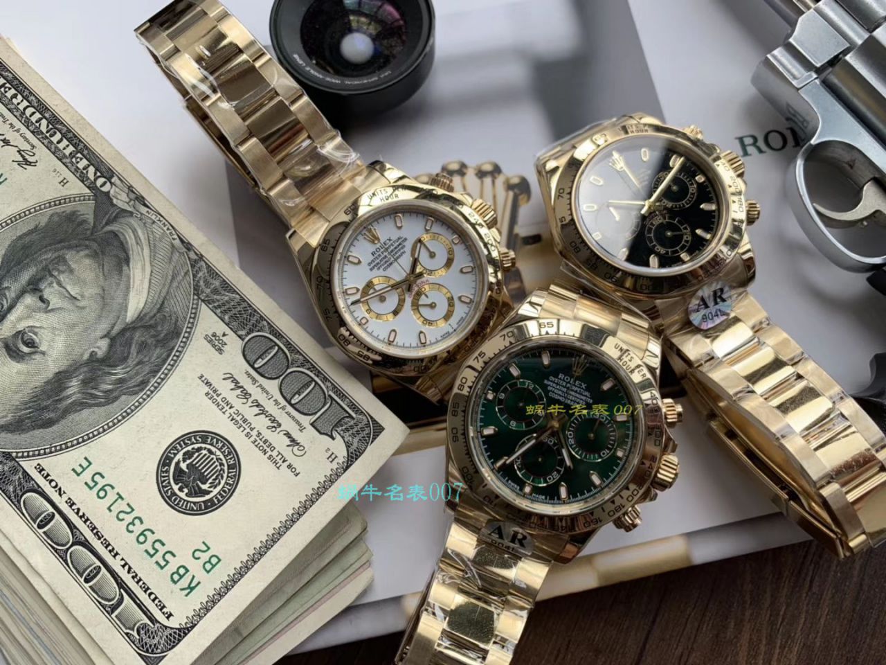   AR厂Rolex  劳力士宇宙计型迪通拿系列116508绿盘男士机械腕表 / R368