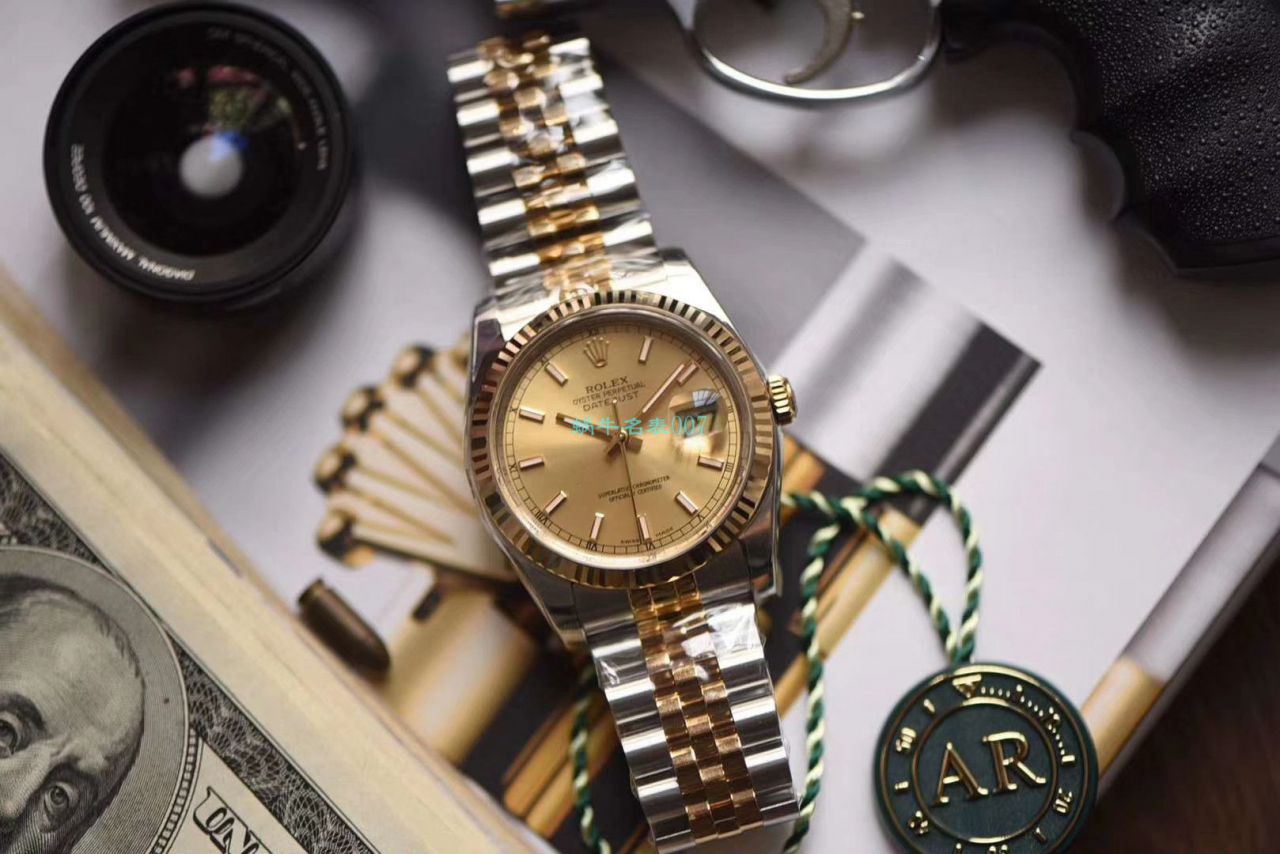 劳力士日志型系列116233银盘纪念型表带腕表,116233金盘镶钻,116233黑盘纪念表带,m126233-0015  AR   / R277