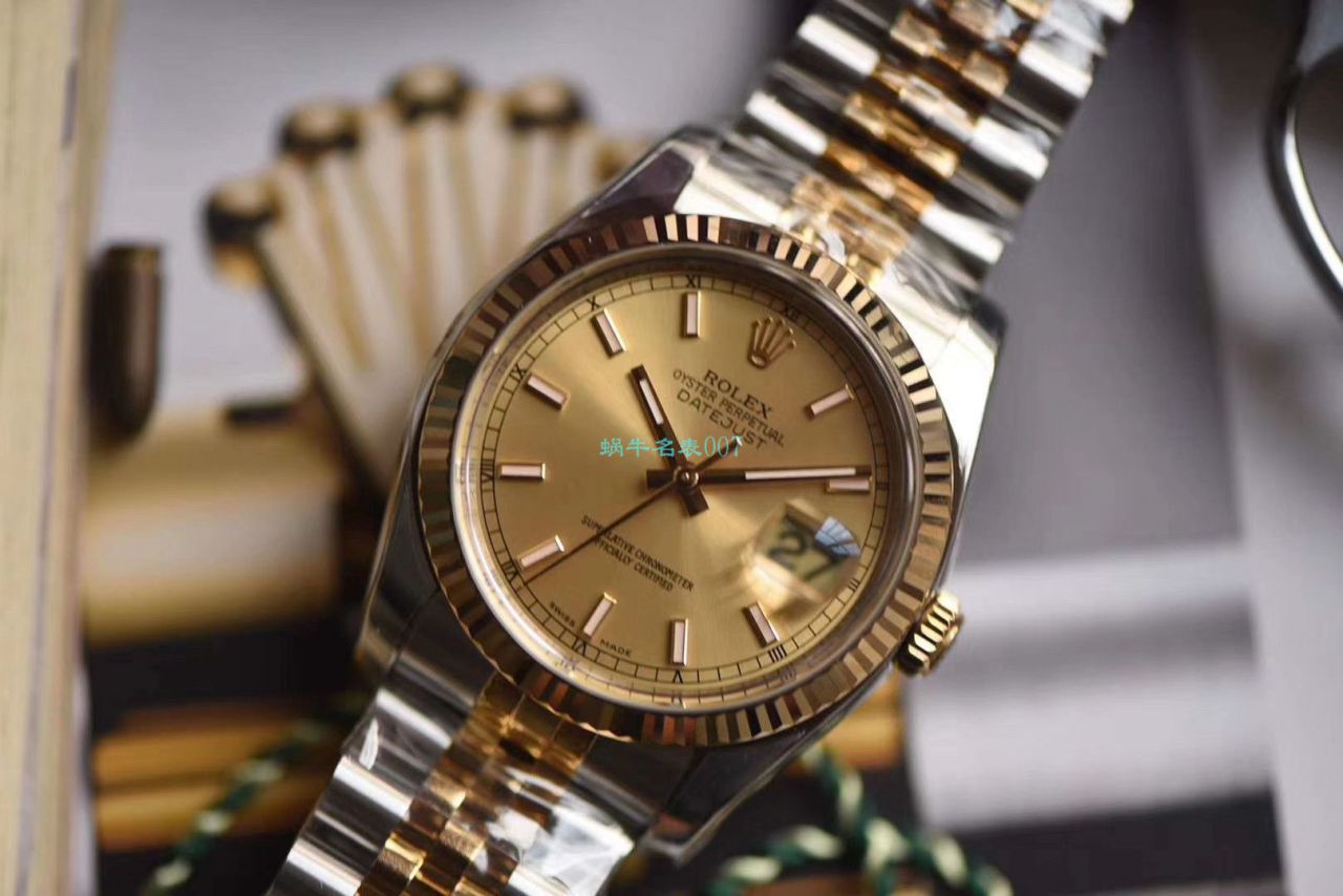 劳力士日志型系列116233银盘纪念型表带腕表,116233金盘镶钻,116233黑盘纪念表带,m126233-0015  AR   / R277