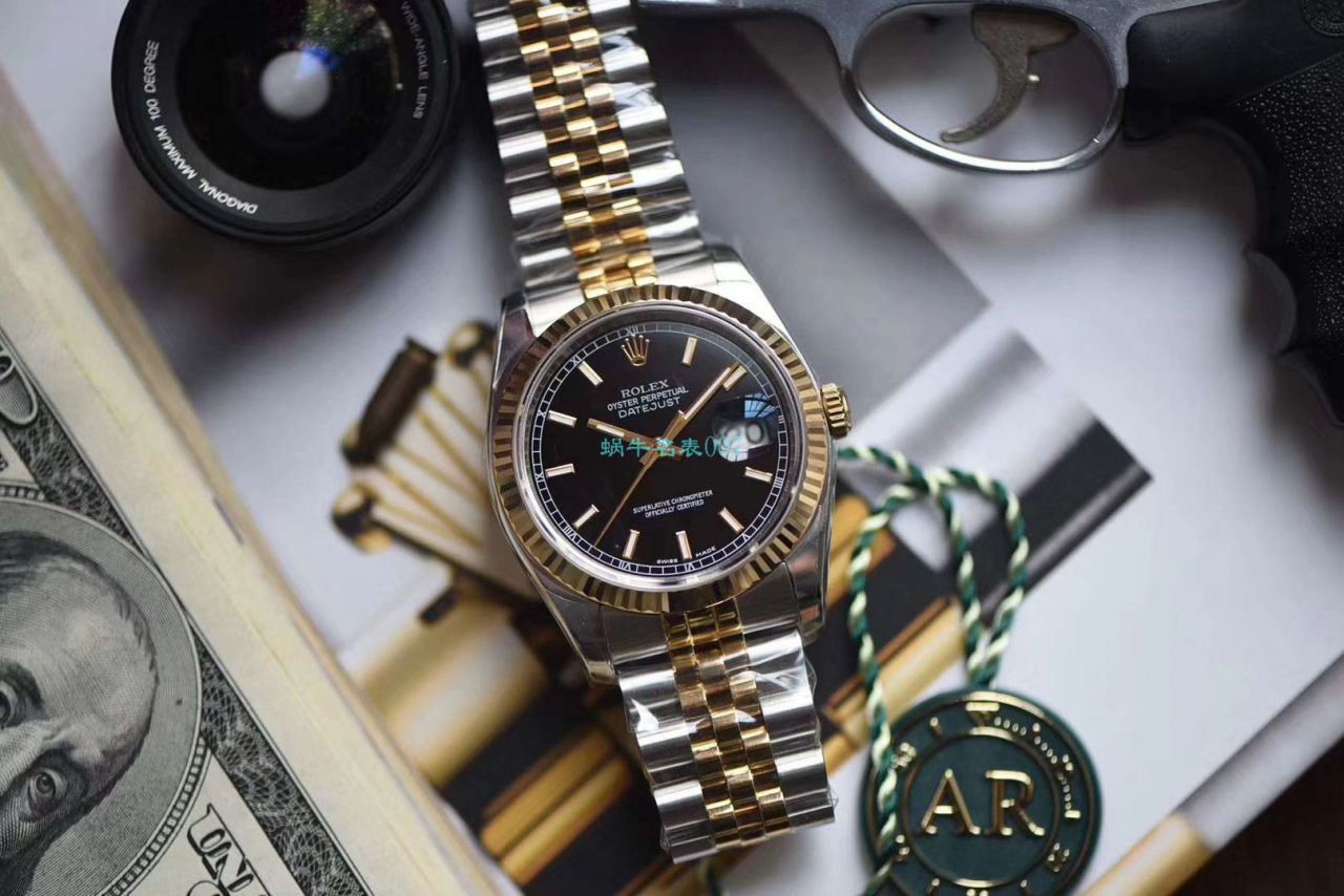 劳力士日志型系列116233银盘纪念型表带腕表,116233金盘镶钻,116233黑盘纪念表带,m126233-0015  AR   / R277