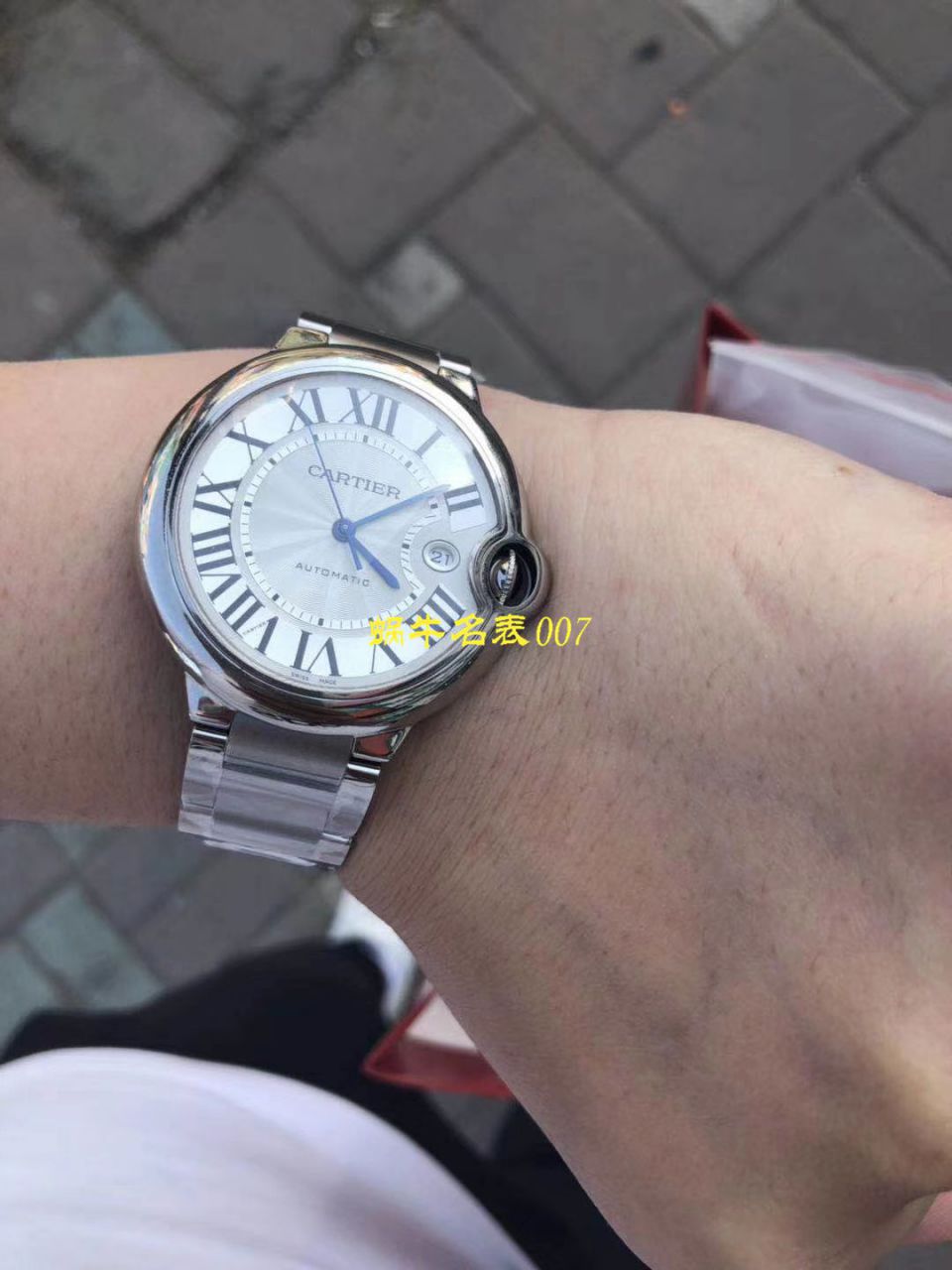   HVVB6  卡地亚蓝气球系列WSBB0003男士机械腕表 / K137