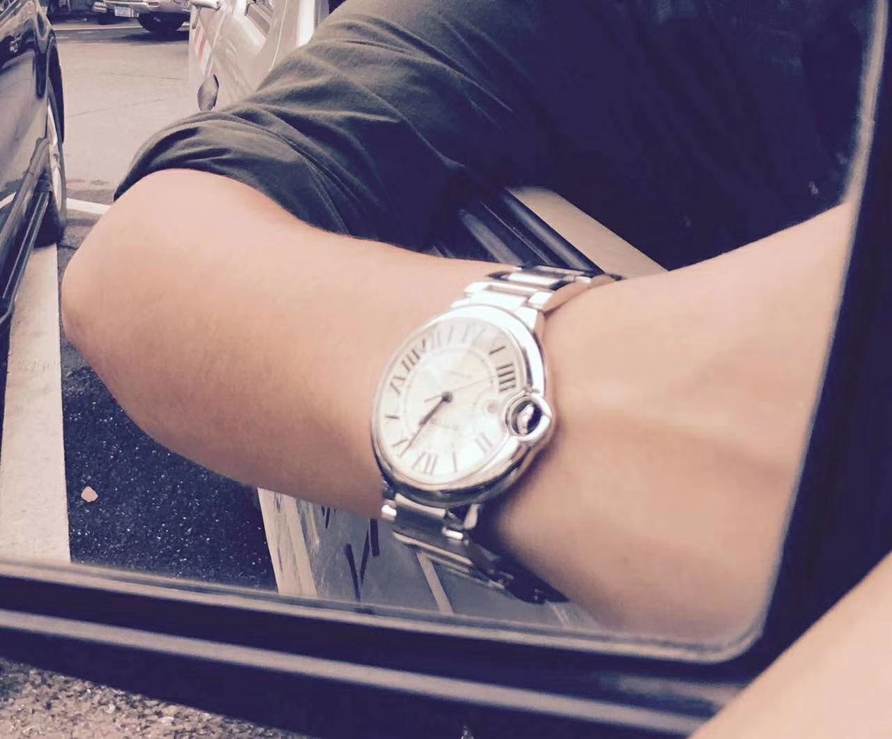   HVVB6  卡地亚蓝气球系列WSBB0003男士机械腕表 / K137