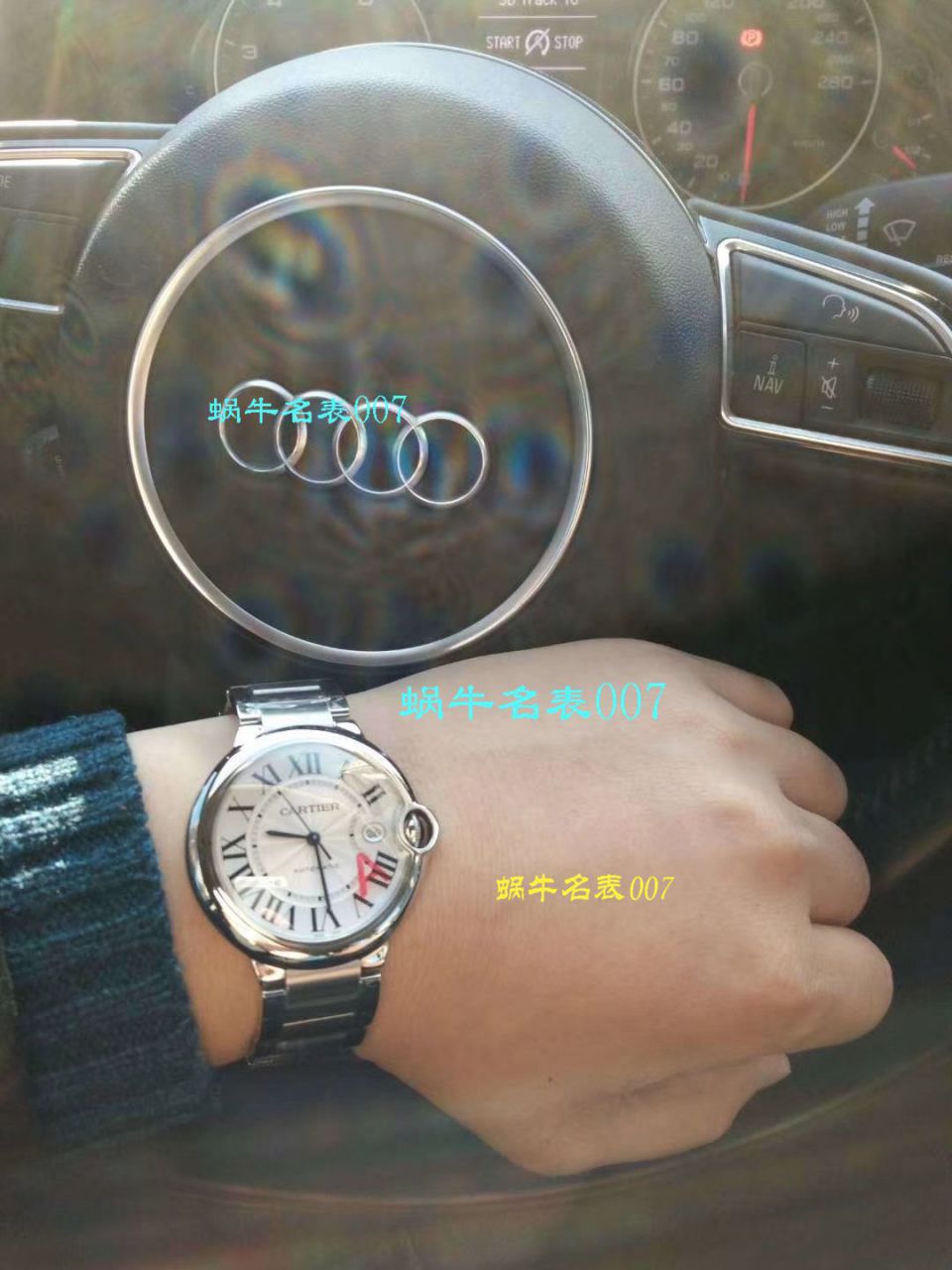   HBBV6  卡地亚蓝气球系列WSBB0025腕表男装42毫米 / K175