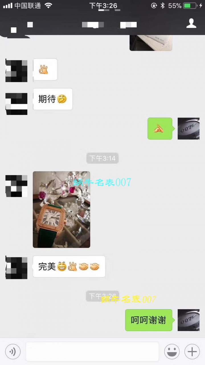 视频评测CARTIER卡地亚山度士W20106X8机械女士腕表（V6高搭配蓝面表带） / K216