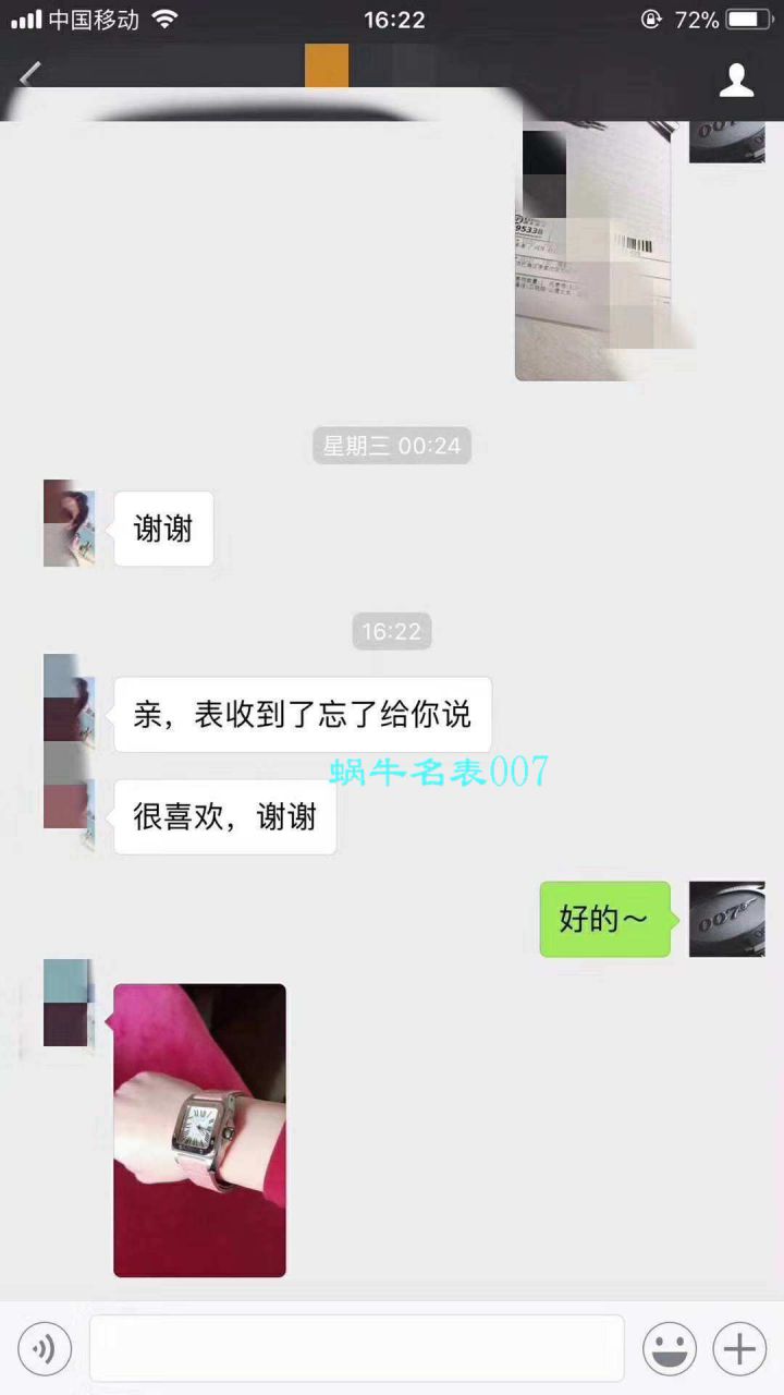 视频评测CARTIER卡地亚山度士W20106X8机械女士腕表（V6高搭配蓝面表带） / K216