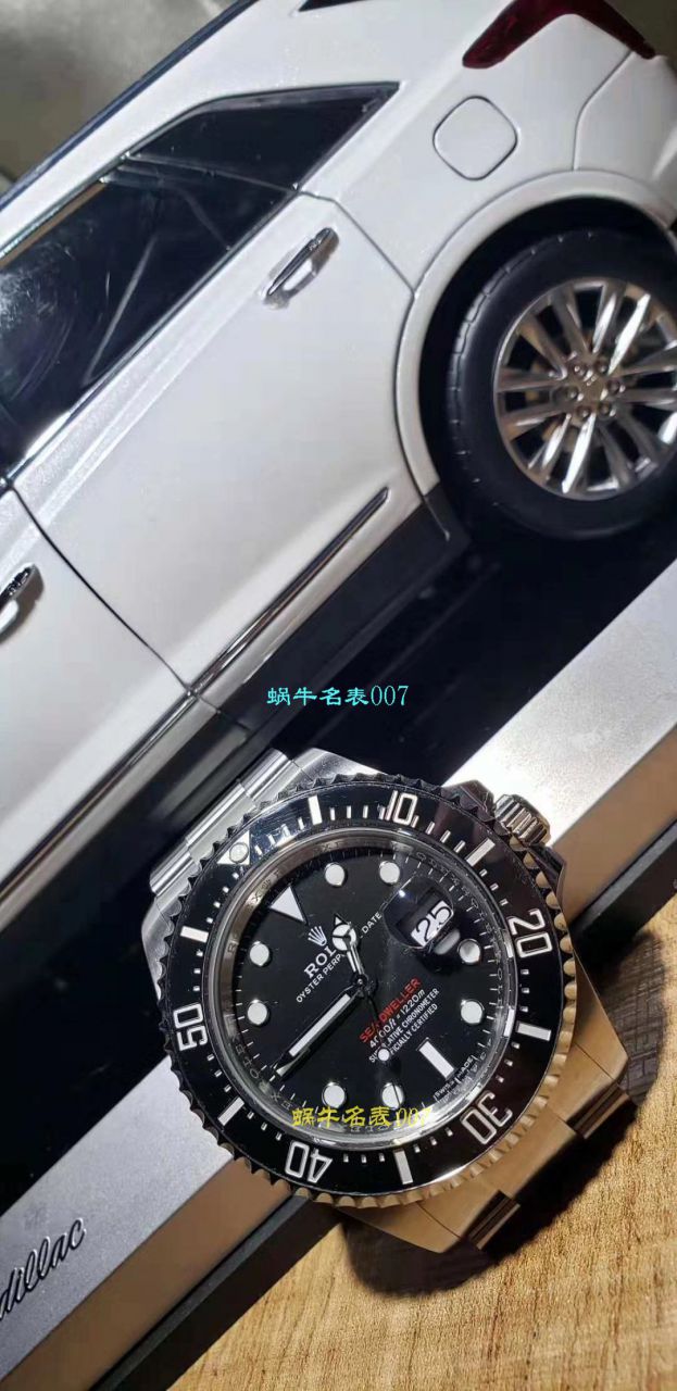   独家视频评测AR  劳力士ROLEX海使型系列Rolex Sea-Dweller 50周年126600 单红43毫米腕表 / RBG194