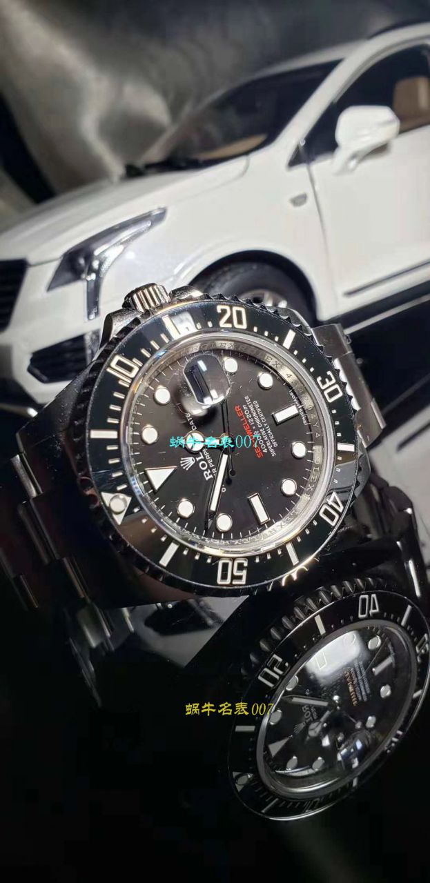   独家视频评测AR  劳力士ROLEX海使型系列Rolex Sea-Dweller 50周年126600 单红43毫米腕表 / RBG194