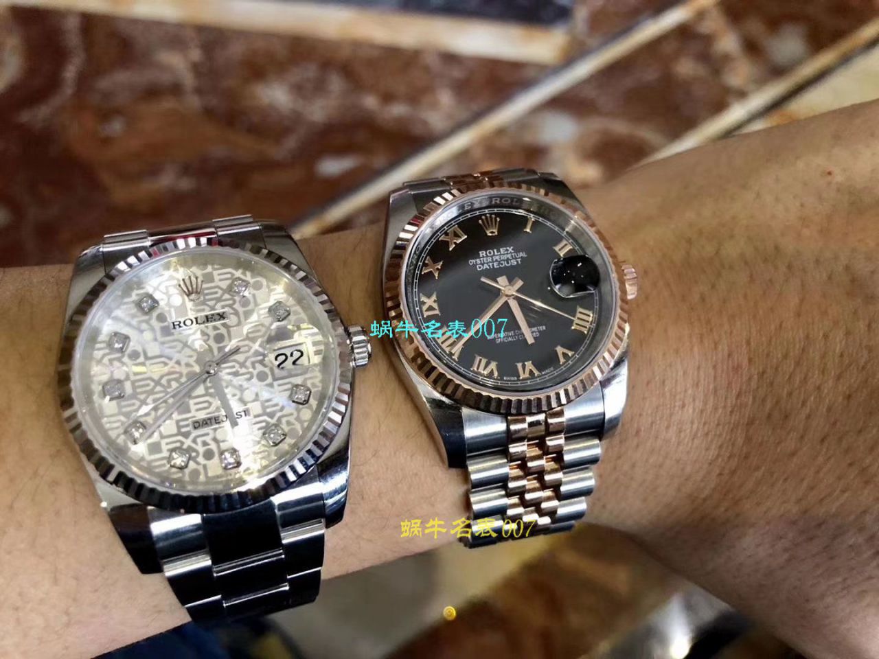 视频评测什么叫表，最好的表  DJ厂劳力士日志型36116234-G-63600银石腕表 / R360