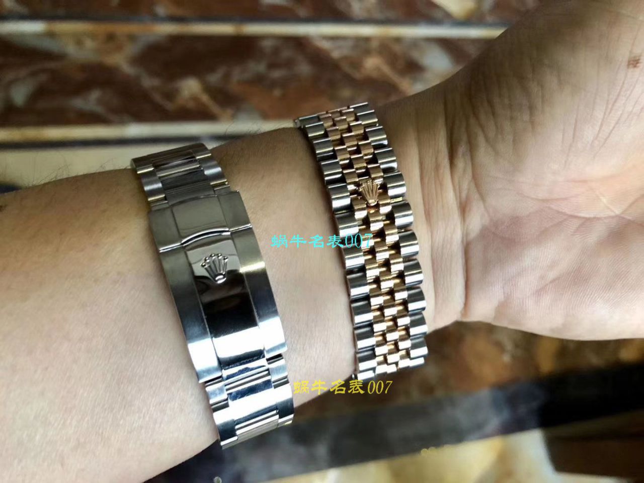 视频评测什么叫表，最好的表  DJ厂劳力士日志型36116234-G-63600银石腕表 / R360