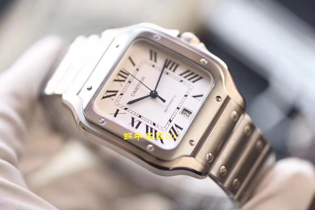 视频评测V6厂表  卡地亚山度士系列WSSA0009（大号）,WSSA0010（中号）腕表 / K226